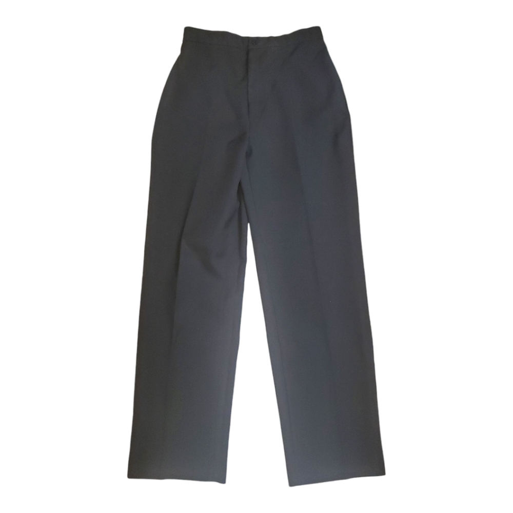 Levis Bend Over Pant High Rise Black Polyester Vintage Sz 12